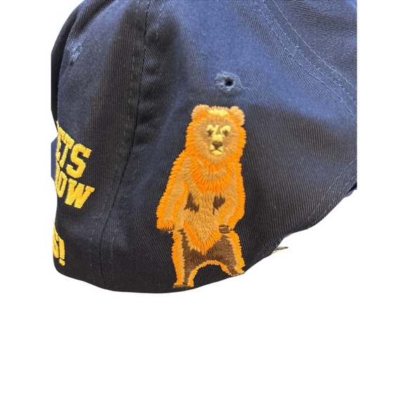 Billionaire Boys Club Navy Snapback Hat PlanITS Dont Grow On Trees Bear WHM - Picture 7 of 10